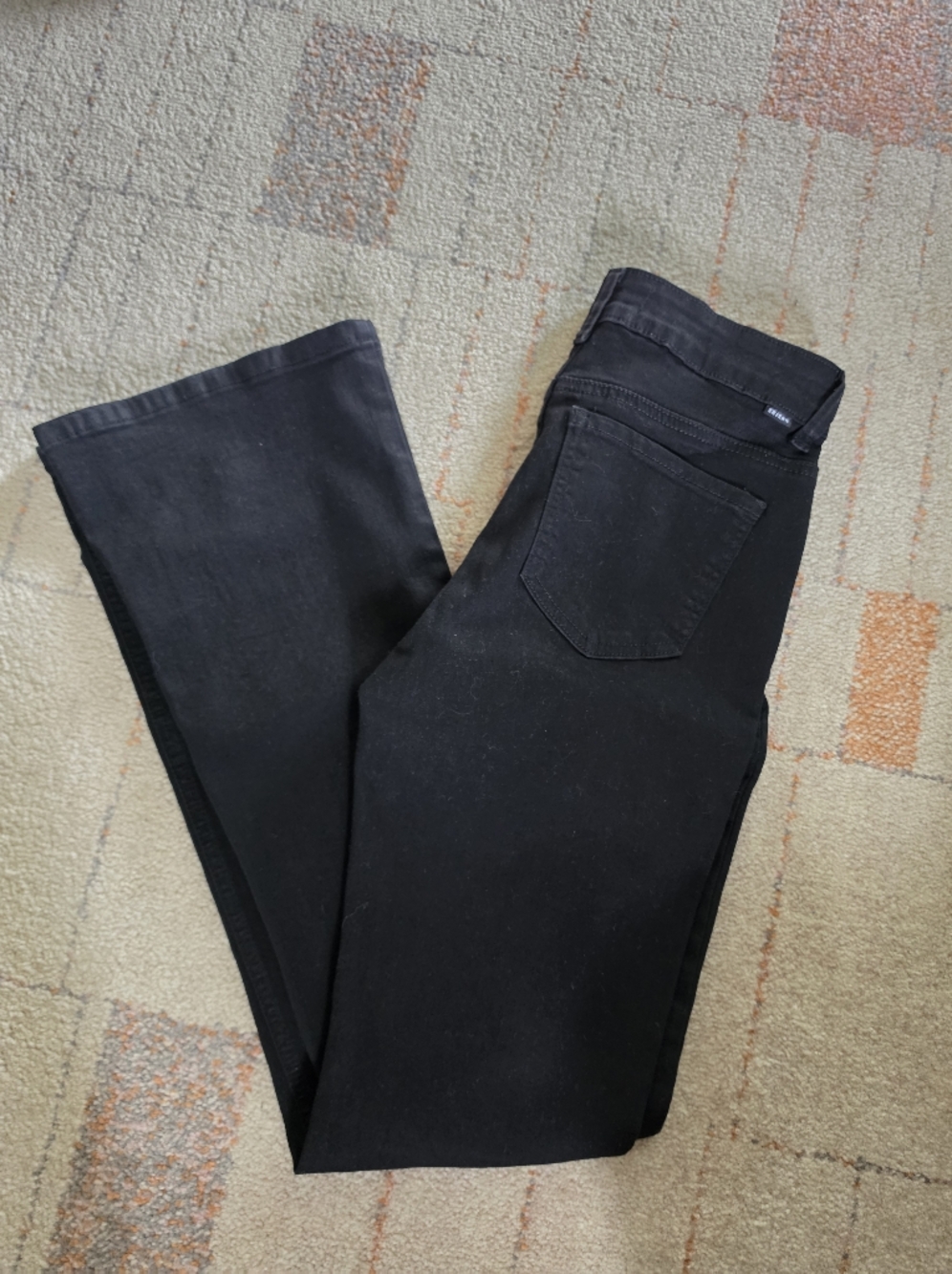 Wide Leg Women's Jeans in Black